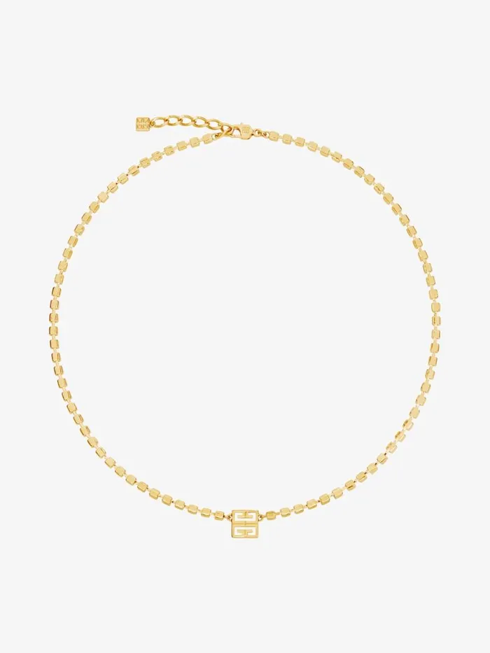 Women Jewelry Givenchy 4G Necklace In Metal With Crystals Golden Yellow Women Jewelry Givenchy 4G Necklace In Metal With Crystals Golden Yellow