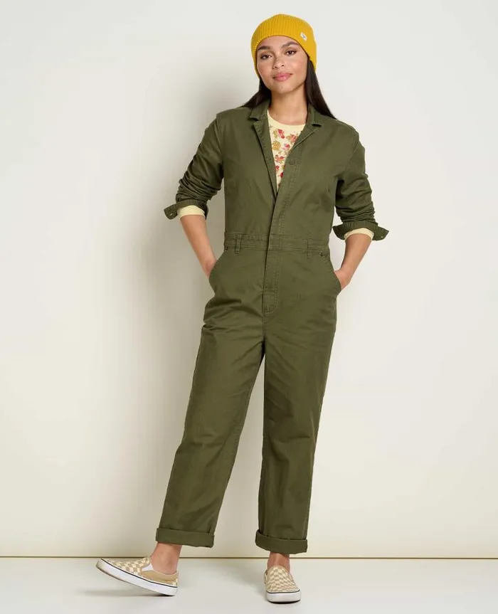 Women Jumpsuits and Overalls Toad and Co Juniper Coverall Olive