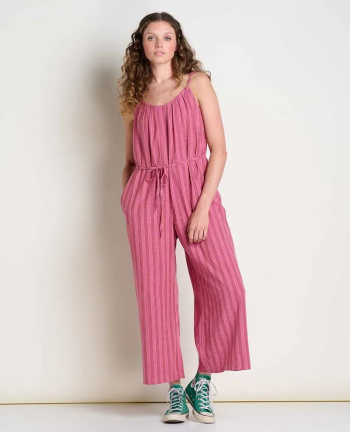 Women Jumpsuits and Overalls Toad and Co Taj Hemp Strappy Jumpsuit Tulip Stripe Women Jumpsuits and Overalls Toad and Co Taj Hemp Strappy Jumpsuit Tulip Stripe