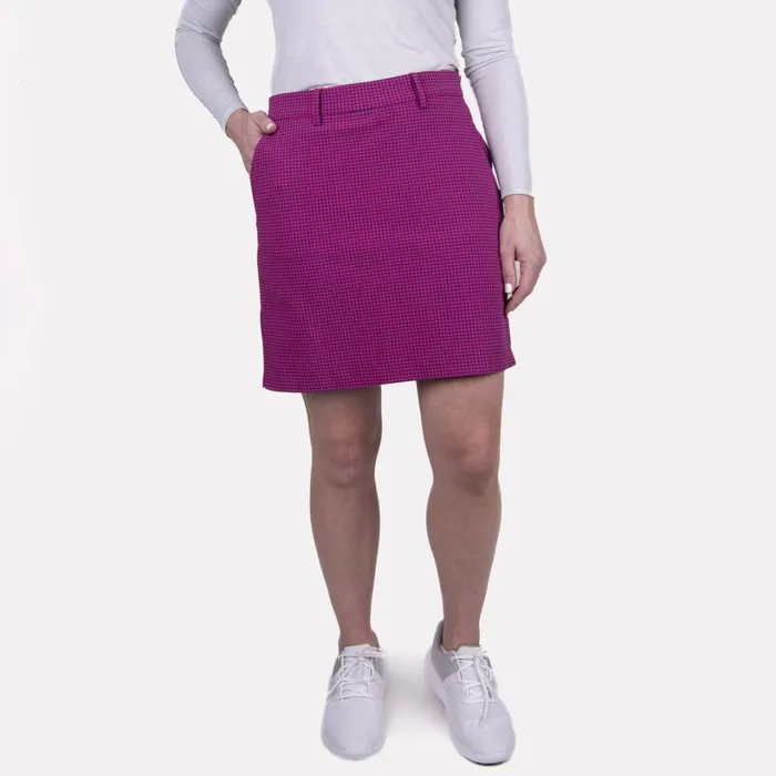 Women Kate Structure Skort 16quot Magentaatlanta Blue KJUS Pants and Skorts
