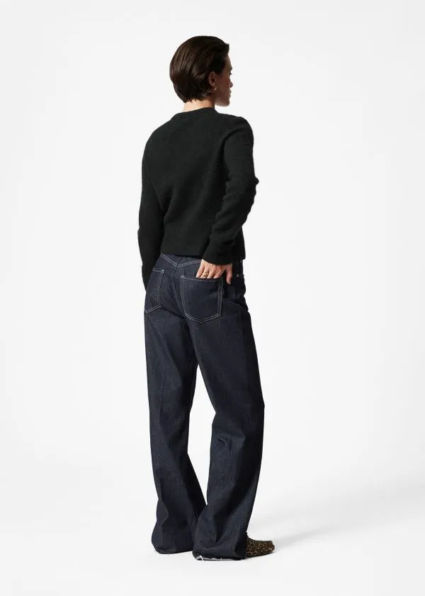 Women Knitwear and Other Stories AlpacaBlend Knit Cardigan Black