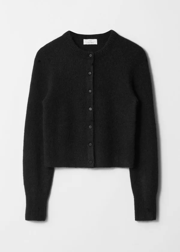 Women Knitwear and Other Stories AlpacaBlend Knit Cardigan Black