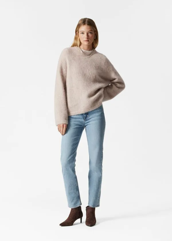 Women Knitwear and Other Stories MohairBlend Jumper Beige