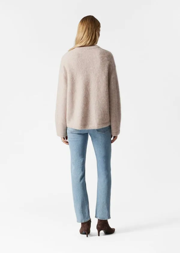 Women Knitwear and Other Stories MohairBlend Jumper Beige