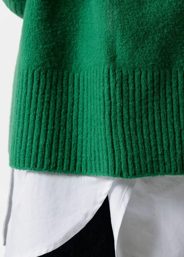 Women Knitwear and Other Stories Relaxed Knit Jumper Green