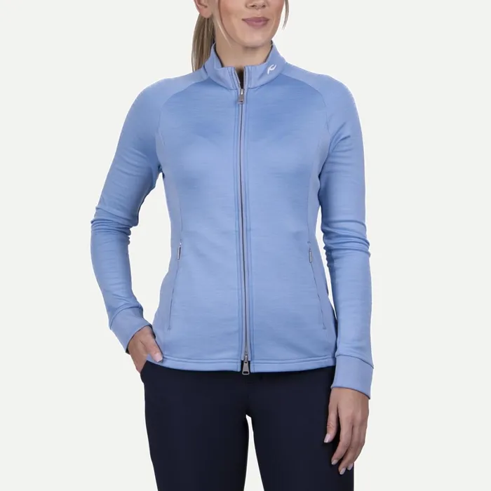 Women Lara Techwool Jacket Blue Opal KJUS Jackets and Vests