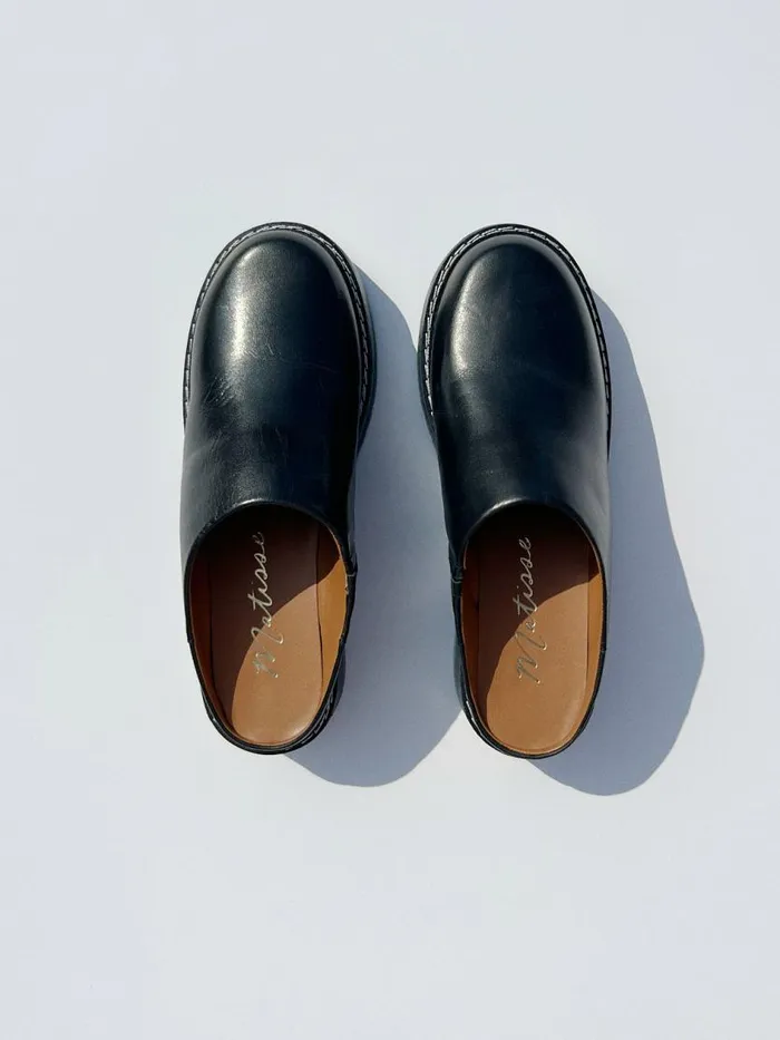 Women Lena Chunky Mule Black Lisa Says Gah Slides