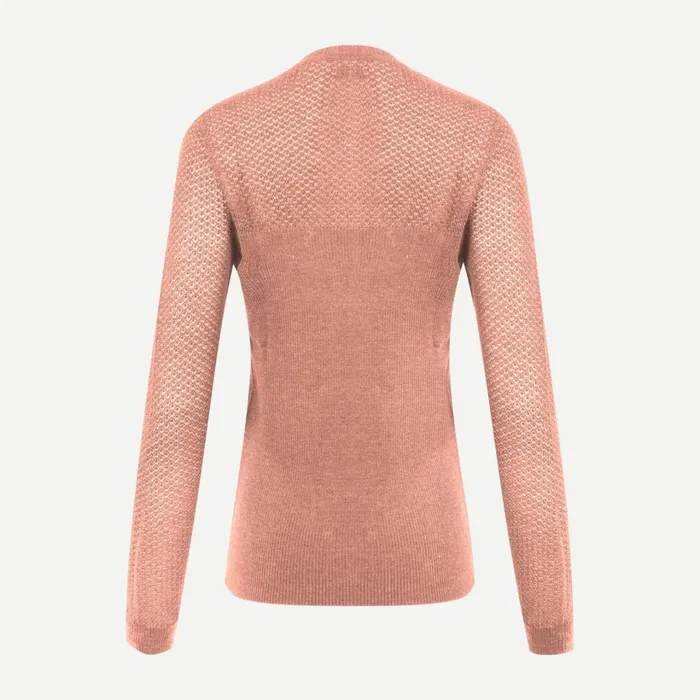 Women Martha VNeck Pullover Melon KJUS Midlayers and Sweaters