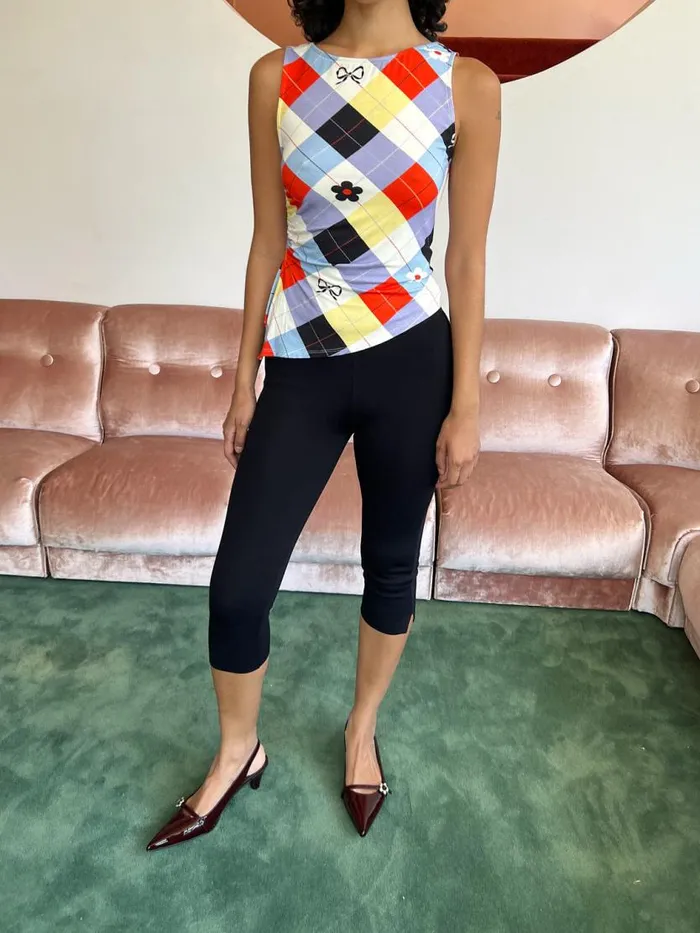 Women Maxine Capri Black Lisa Says Gah Bottoms