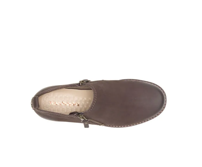 Women Mazin Cayto Dark Brown Nubuck Boots Hush Puppies Women Mazin Cayto Dark Brown Nubuck Boots Hush Puppies