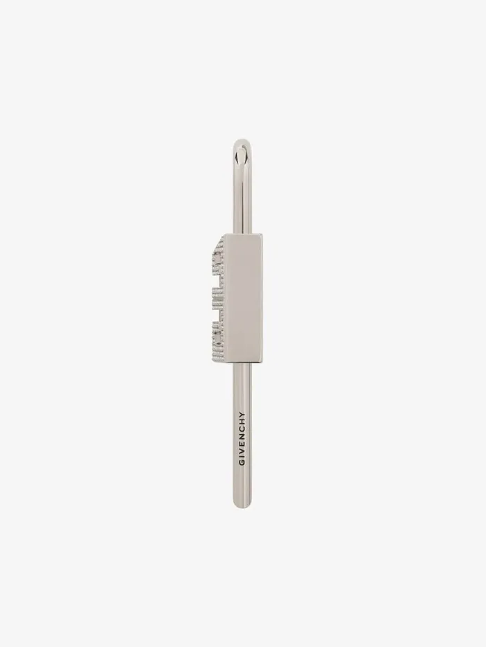 WomenMen Belts Givenchy Small 4G Padlock In Metal With Crystals Silvery Grey WomenMen Belts Givenchy Small 4G Padlock In Metal With Crystals Silvery Grey