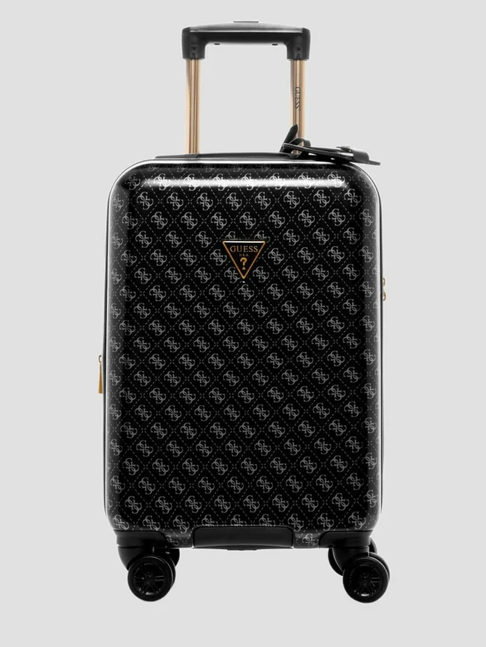 WomenMen Handbags GUESS Jesco 188243 8Wheel Suitcase Coal Multi