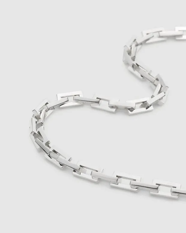 WomenMen The Large Link Necklace Sterling Silver Jewelry rag and bone