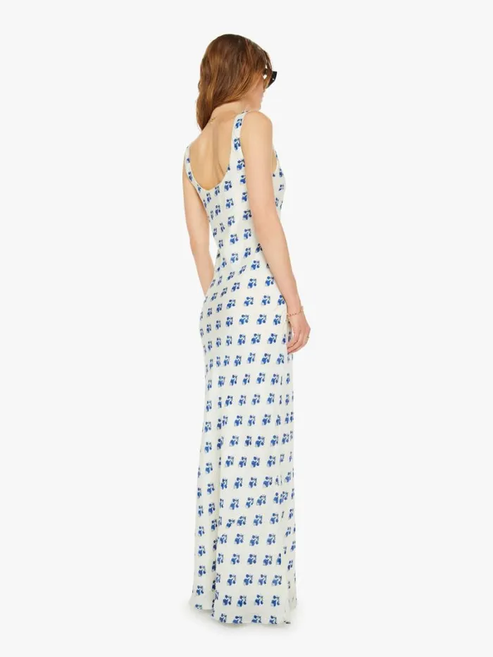 Women Mother Denim Adele Silk Dress Indigo Bhutti Women Mother Denim Adele Silk Dress Indigo Bhutti