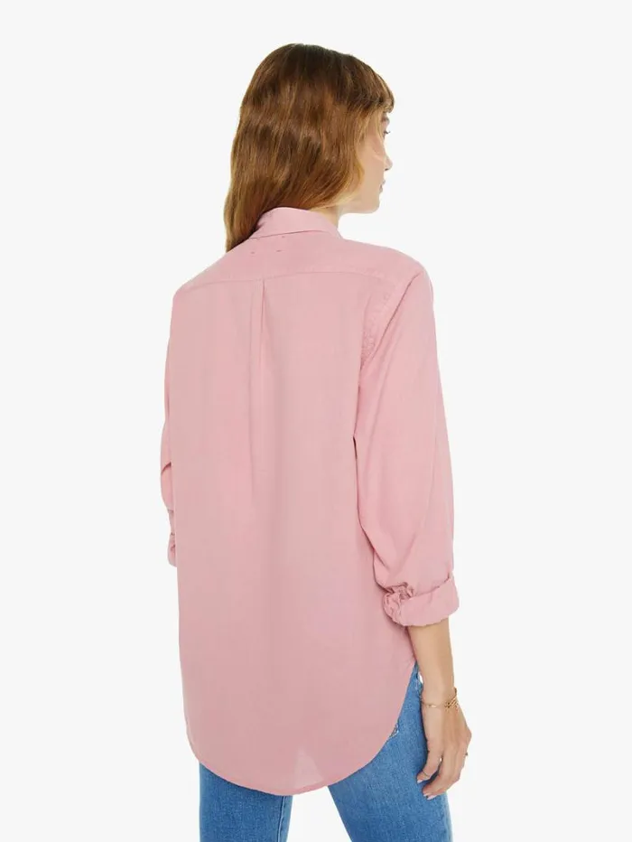 Women Mother Denim Beau Shirt Rose Petal Women Mother Denim Beau Shirt Rose Petal