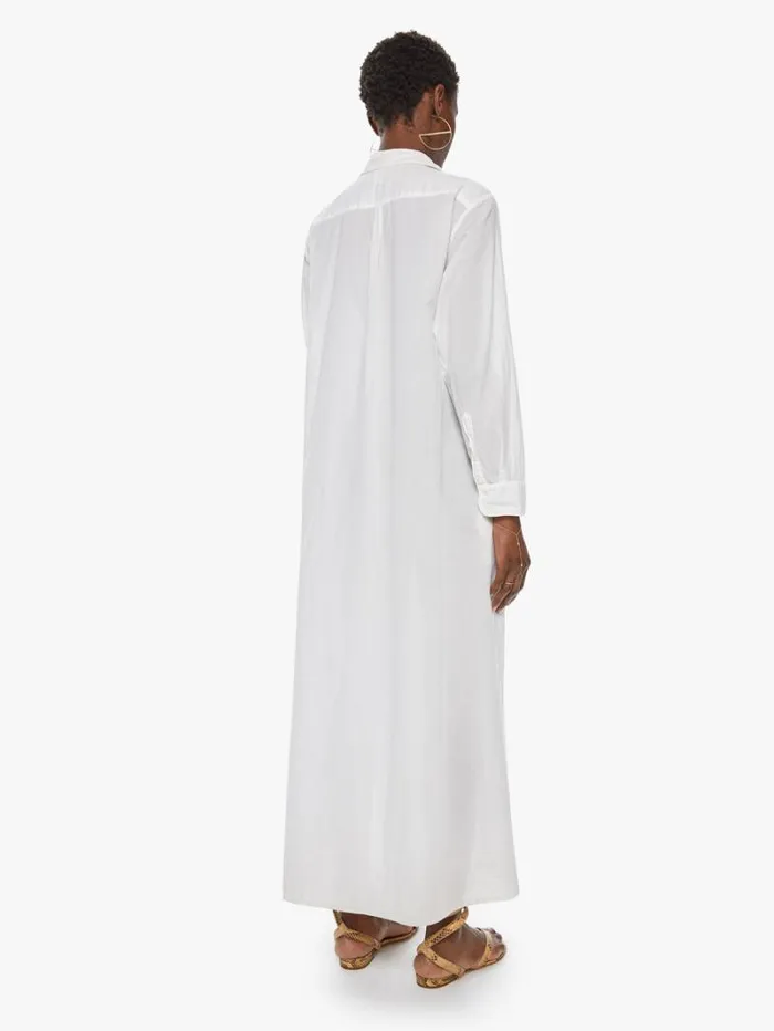Women Mother Denim Boden Dress White