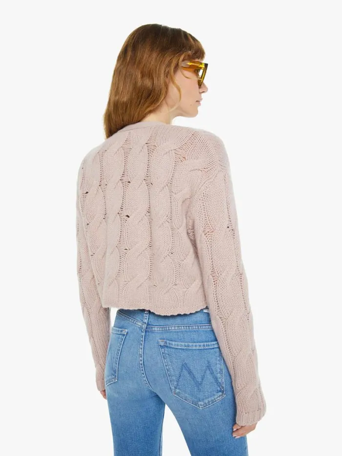 Women Mother Denim Jolie Cardigan Adobe Rose Women Mother Denim Jolie Cardigan Adobe Rose