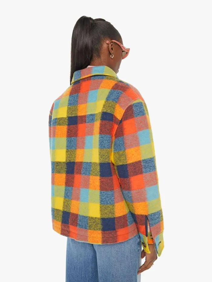 Women Mother Denim The After School Jacket Crossing Paths