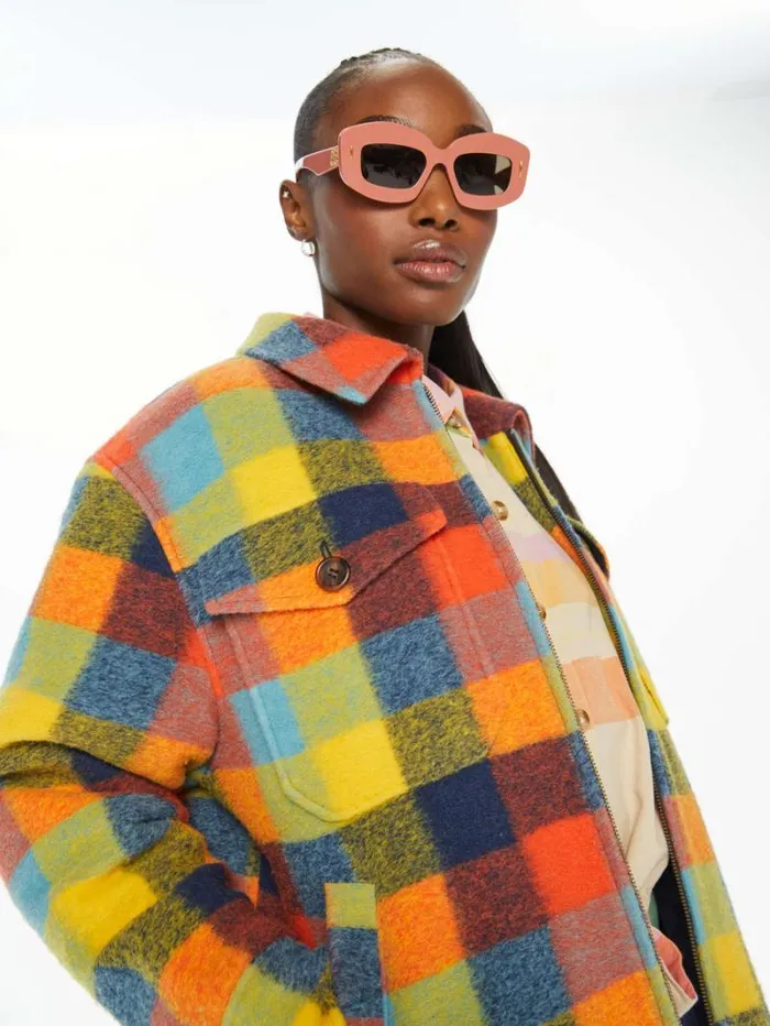 Women Mother Denim The After School Jacket Crossing Paths