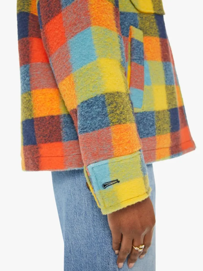 Women Mother Denim The After School Jacket Crossing Paths