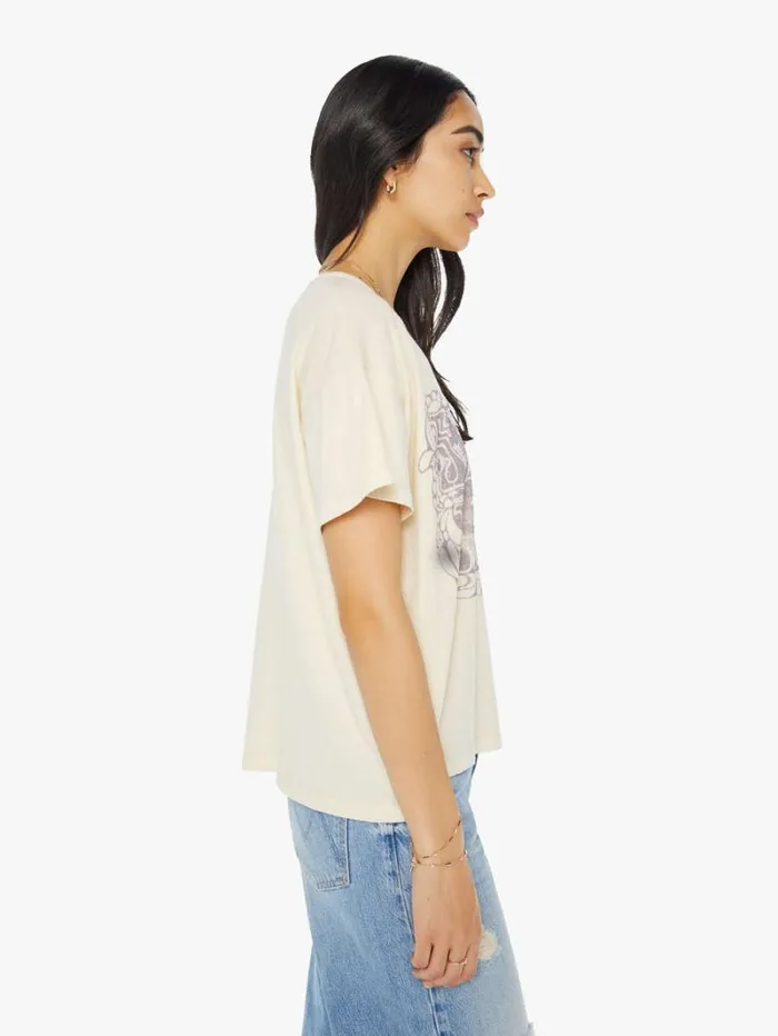 Women Mother Denim The Big Deal White Six Sense Women Mother Denim The Big Deal White Six Sense
