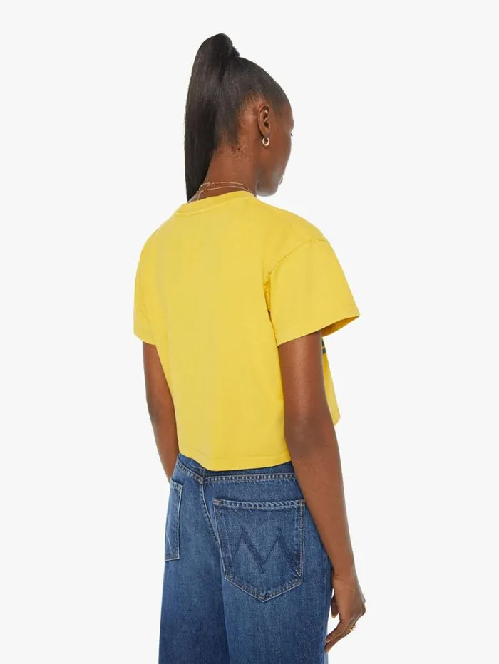 Women Mother Denim The Grab Bag Crop Tee Make Like A Tree
