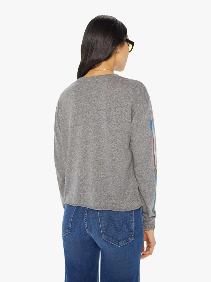 Women Mother Denim The LS Slouchy Cut Off Mother Prism