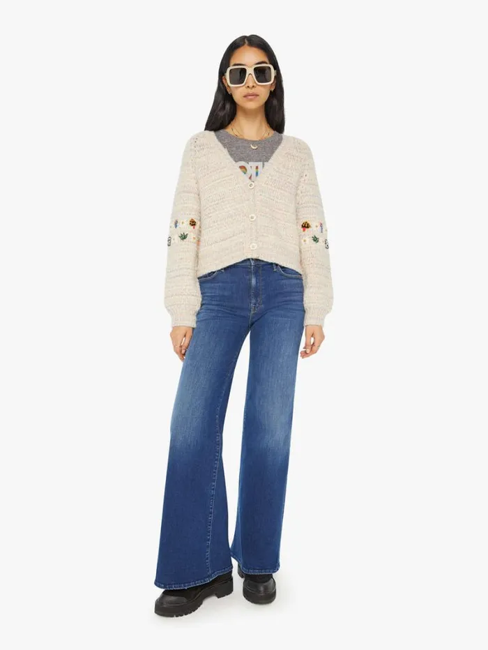 Women Mother Denim The Raglan Bell Dont Eat The Daisies