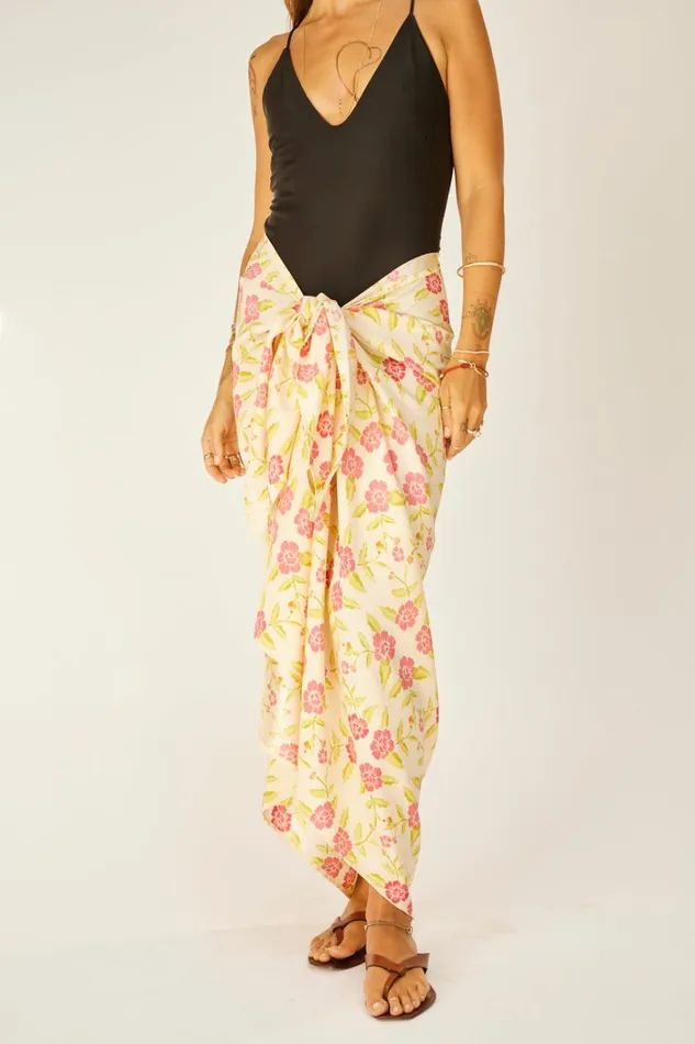 Women Natalie Martin Bottoms Sarong Prairie Dusty Crimson