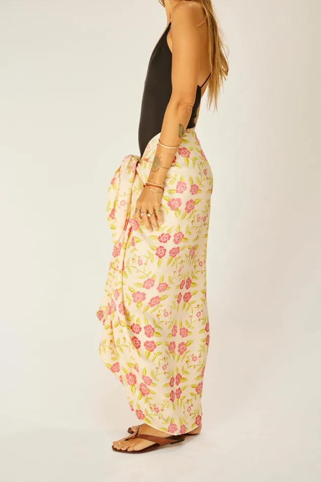 Women Natalie Martin Bottoms Sarong Prairie Dusty Crimson