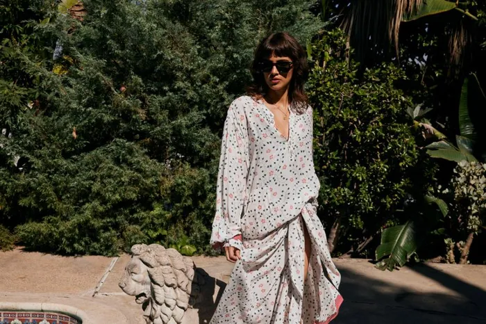 Women Natalie Martin CoverUps Aprs Swim Top Pinwheel Cotton Women Natalie Martin CoverUps Aprs Swim Top Pinwheel Cotton