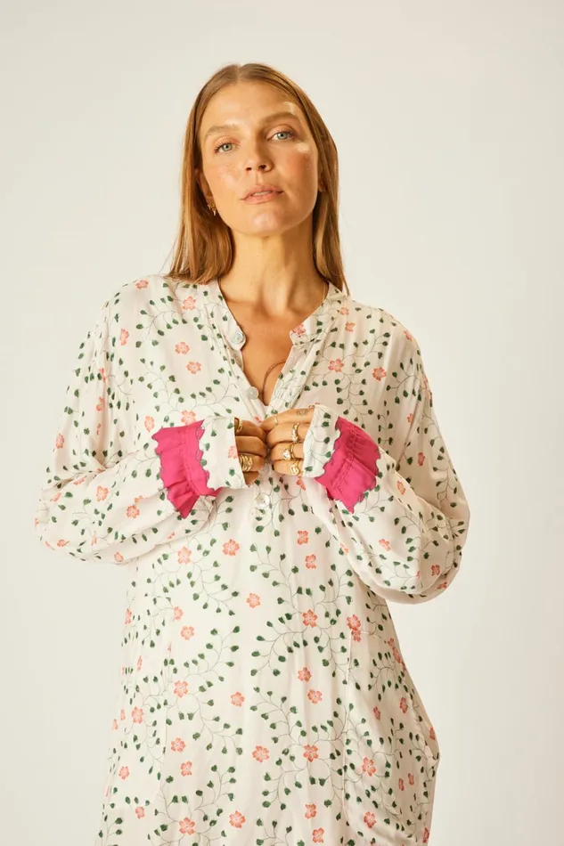 Women Natalie Martin CoverUps Aprs Swim Top Pinwheel Cotton Women Natalie Martin CoverUps Aprs Swim Top Pinwheel Cotton