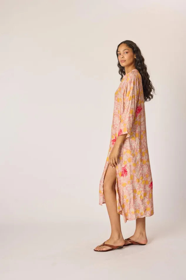 Women Natalie Martin CoverUps Isobel Dress Lehua Sunset