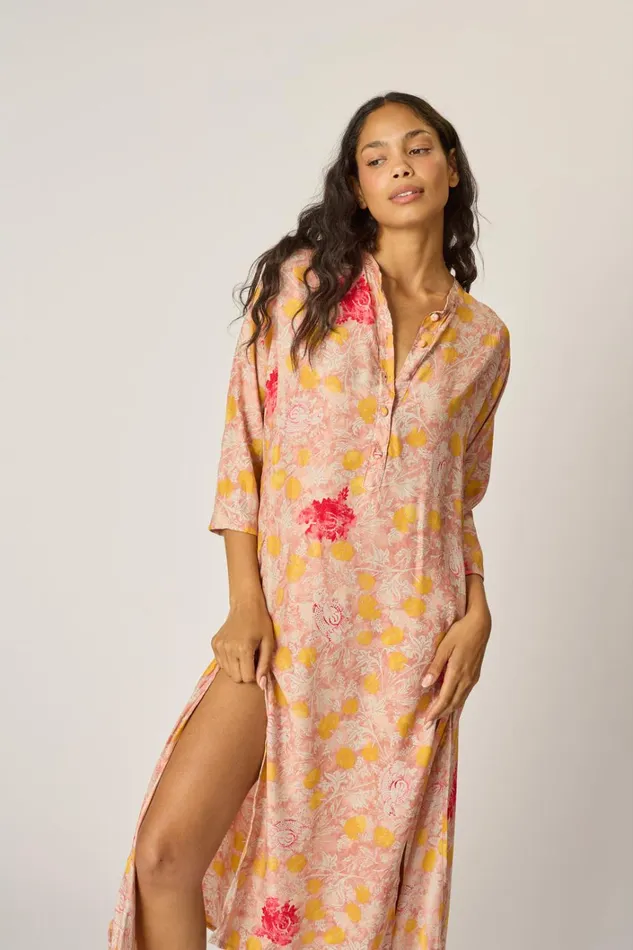 Women Natalie Martin CoverUps Isobel Dress Lehua Sunset