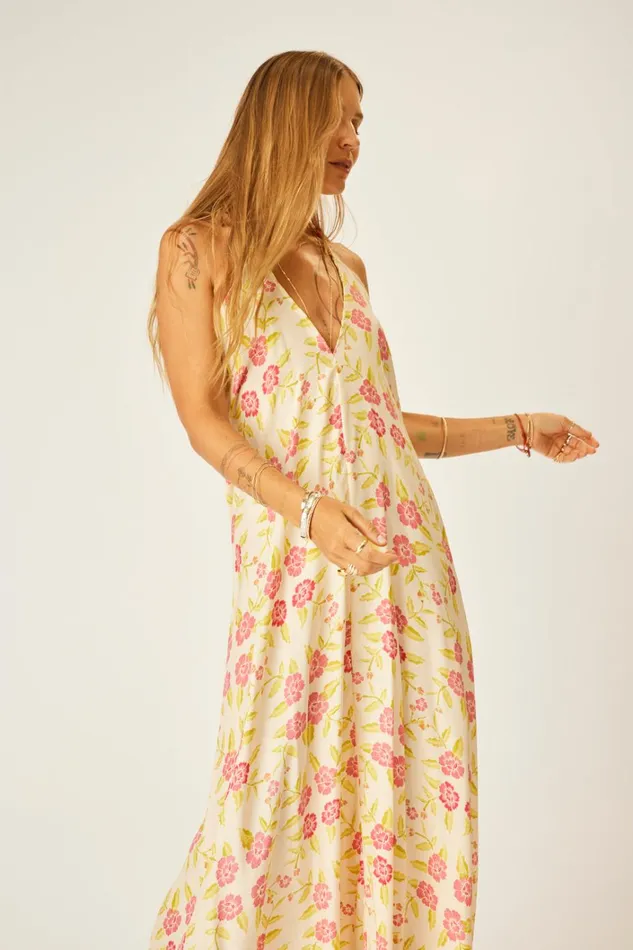 Women Natalie Martin CoverUps Lola Dress Prairie Dusty Crimson