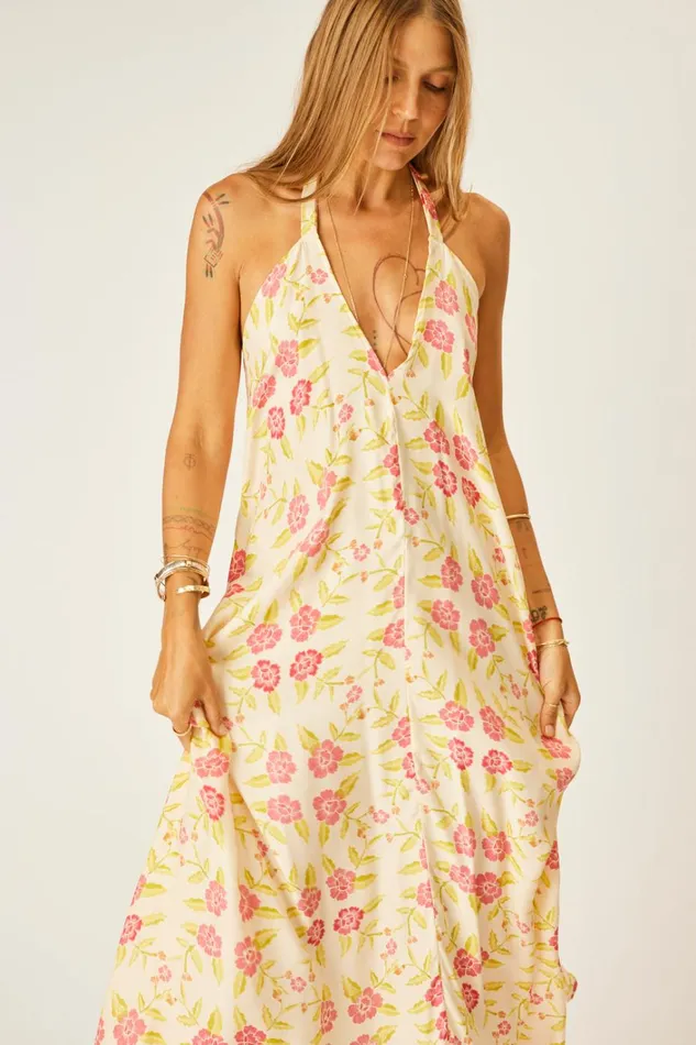 Women Natalie Martin CoverUps Lola Dress Prairie Dusty Crimson