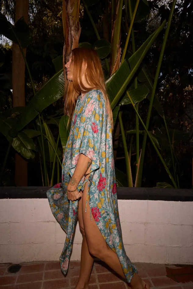 Women Natalie Martin CoverUps Paulina Caftan Lehua Sea