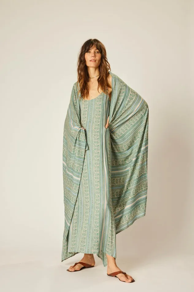 Women Natalie Martin CoverUps Sarong Paisley Stripe Pool Women Natalie Martin CoverUps Sarong Paisley Stripe Pool