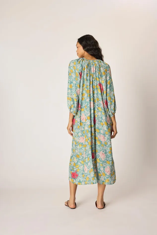 Women Natalie Martin Dresses Alex Midi With Sash Lehua Sea