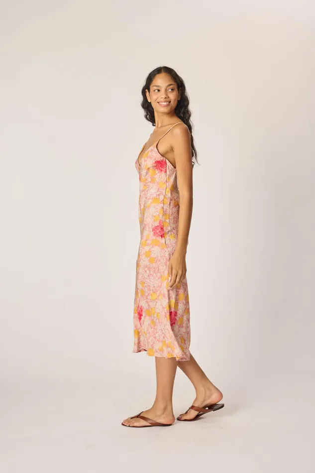 Women Natalie Martin Dresses Eve Slip Dress Lehua Sunset
