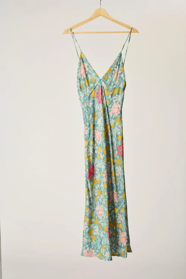 Women Natalie Martin Dresses Eve Slip Dress Lehua Sunset