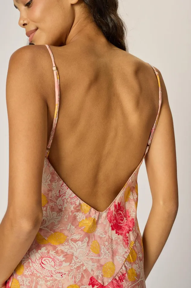 Women Natalie Martin Dresses Eve Slip Dress Lehua Sunset