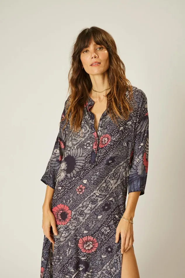 Women Natalie Martin Dresses Isobel Dress Peacock Ink