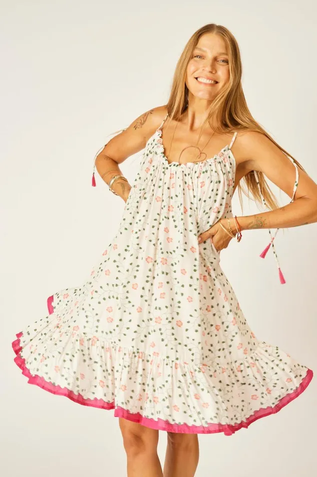 Women Natalie Martin Dresses Jerusha Mini Pinwheel Cotton