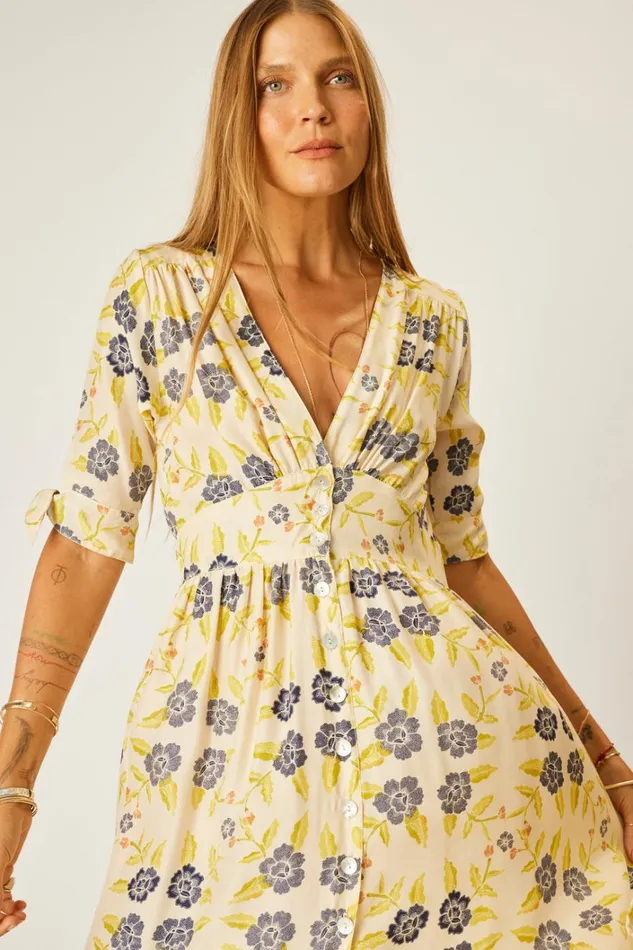 Women Natalie Martin Dresses Layla Dress Prairie Indigo