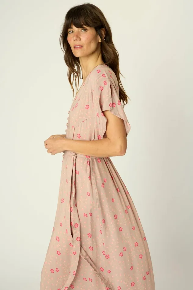 Women Natalie Martin Dresses Monica Dress Pinwheel Mink