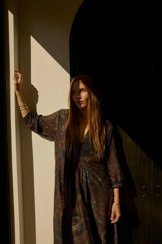 Women Natalie Martin Dresses Sammie Maxi Peacock Kalamata