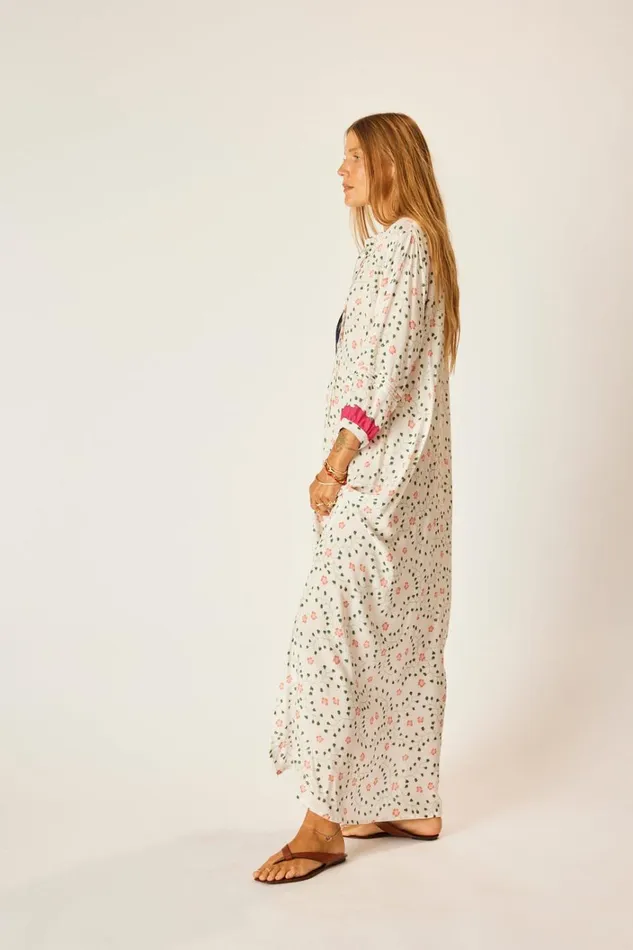 Women Natalie Martin Dresses Sammie Maxi Pinwheel Cotton
