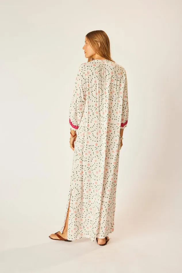Women Natalie Martin Dresses Sammie Maxi Pinwheel Cotton