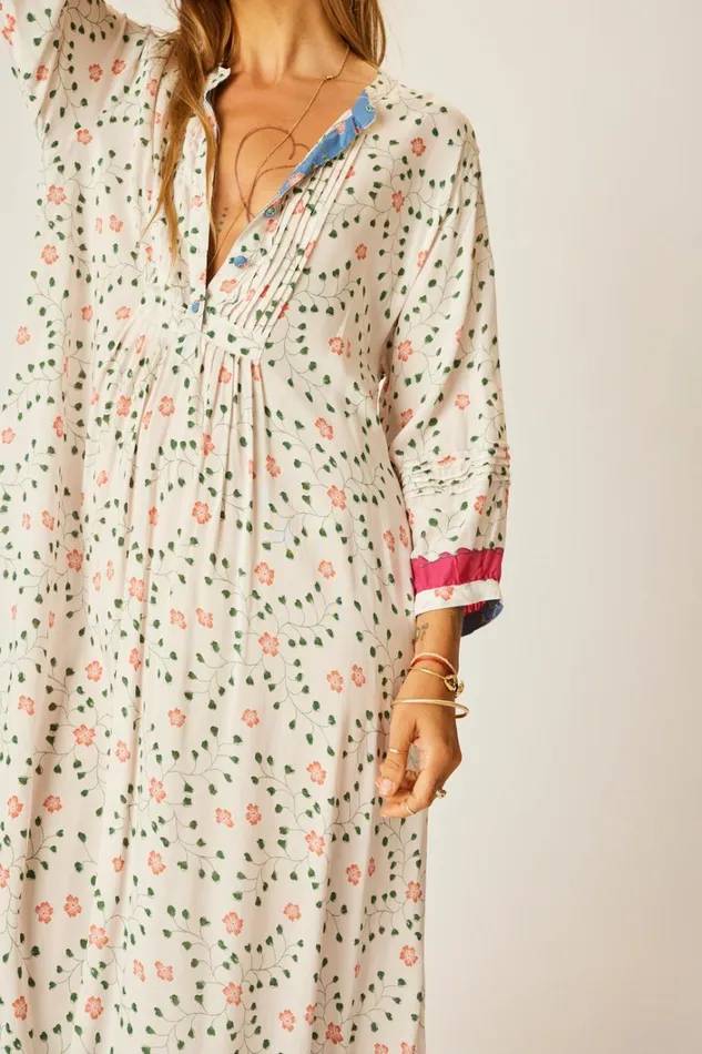 Women Natalie Martin Dresses Sammie Maxi Pinwheel Cotton